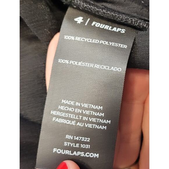 NEW Fourlaps x Peloton Men’s XL Black Relay Track Pants Minimalist Athletic - Picture 7 of 13